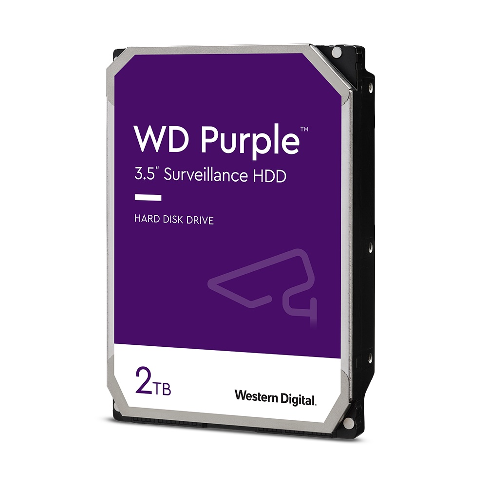 Ổ cứng HDD WD Purple 2TB 3.5 inch SATA III 256MB Cache 5400RPM WD22PURZ