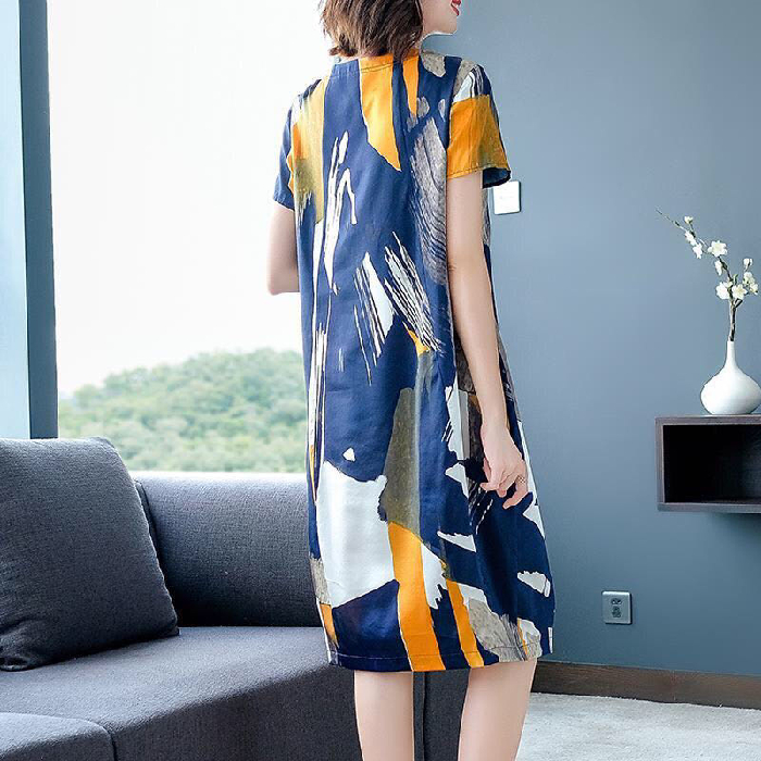 Đầm Suông Tay Ngắn Thời Trang Hè 2021 Cho Nữ | BigBuy360 - bigbuy360.vn