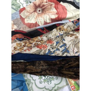Combo khăn voan lụa