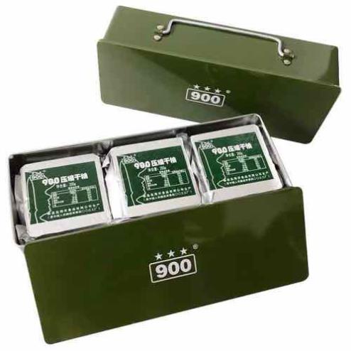 LƯƠNG KHÔ 900 BA SAO THÙNG SẮT NHỎ 1.2kg