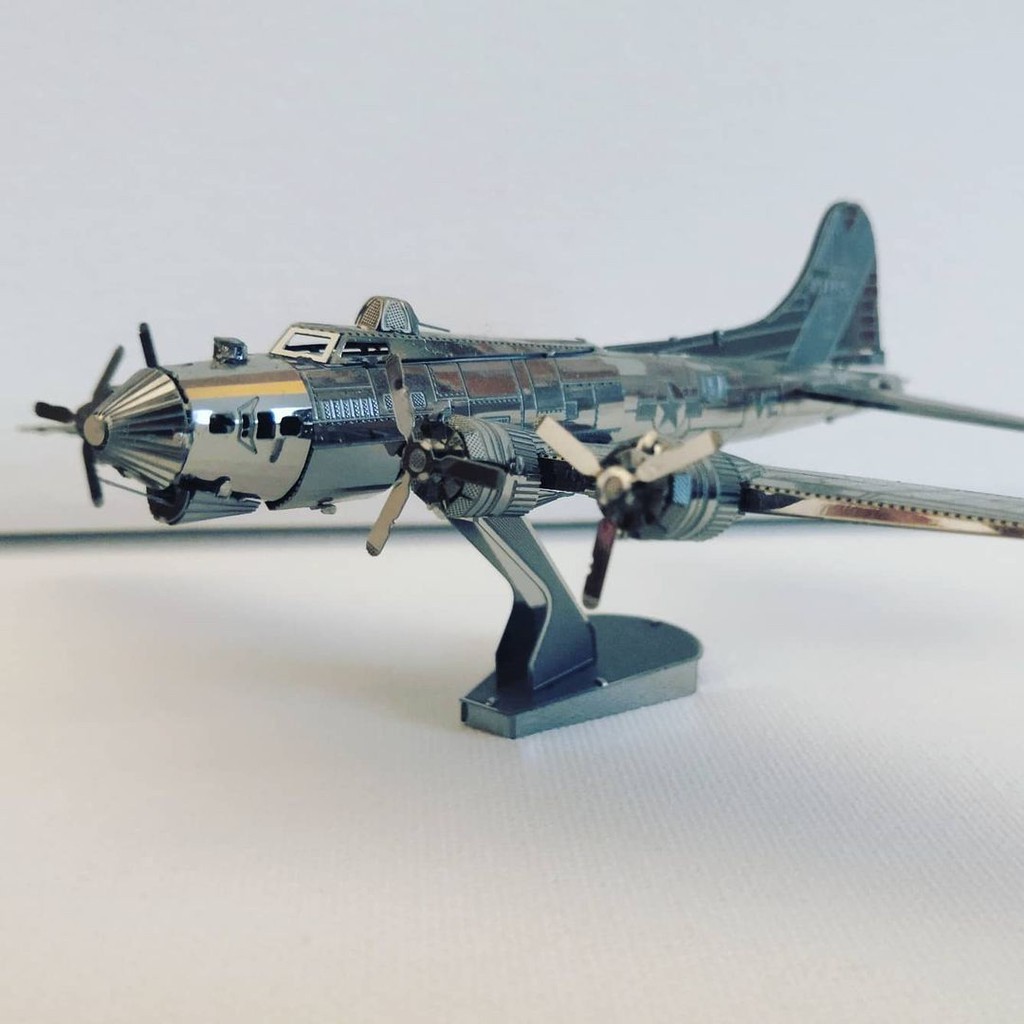 Đồ Chơi Lắp Ráp Mô Hình Thép 3D Pháo Đài Bay B17