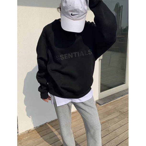 [Mã 12FASHIONSALE1 giảm 10K đơn 50K] Áo sweater Essentials ,áo nỉ cao cấp dáng rộng unisex street style , Cocmer_vn | BigBuy360 - bigbuy360.vn