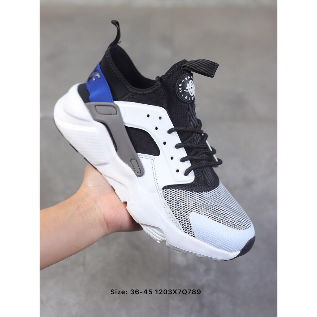 Giày Thể Thao Air Huarache Run Ultra New 4 Màu Trắng Đen Phong Cách Retro