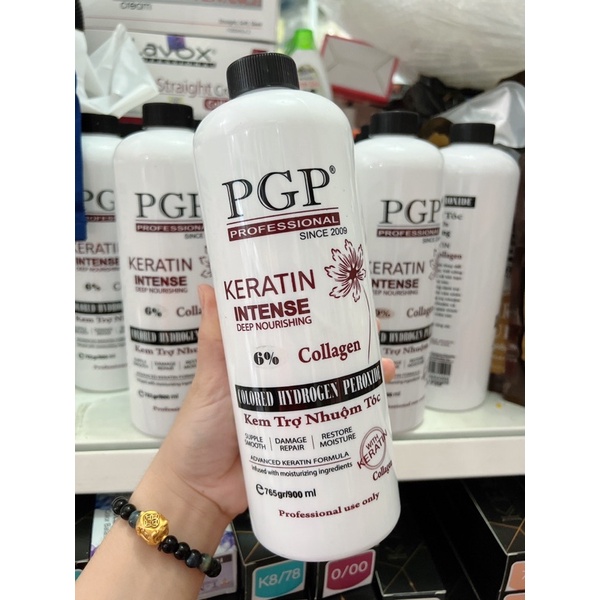 Oxy Nhuộm Tóc Chống Rát Siêu Mềm Mượt PGP 1000ml