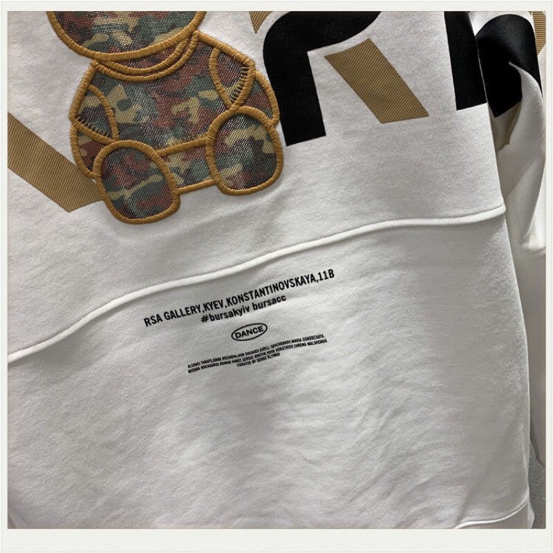 Áo nỉ nam thu đông dài tay gấu thêu chất nỉ thể thao nam cao cấp phong cách unisex trẻ trung năng động | BigBuy360 - bigbuy360.vn