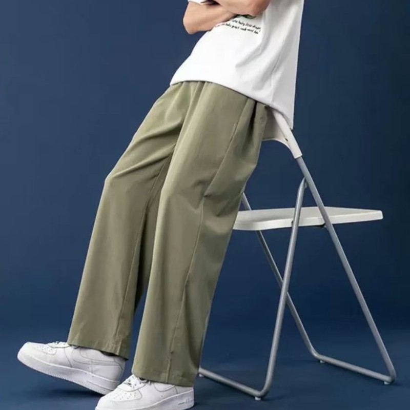 Quần Thể Thao Ống Đứng Thời Trang Hè Năng Động quần nam phong cách Hàn Quốc quần jogger nam ống rộng from rộng quần ống suông