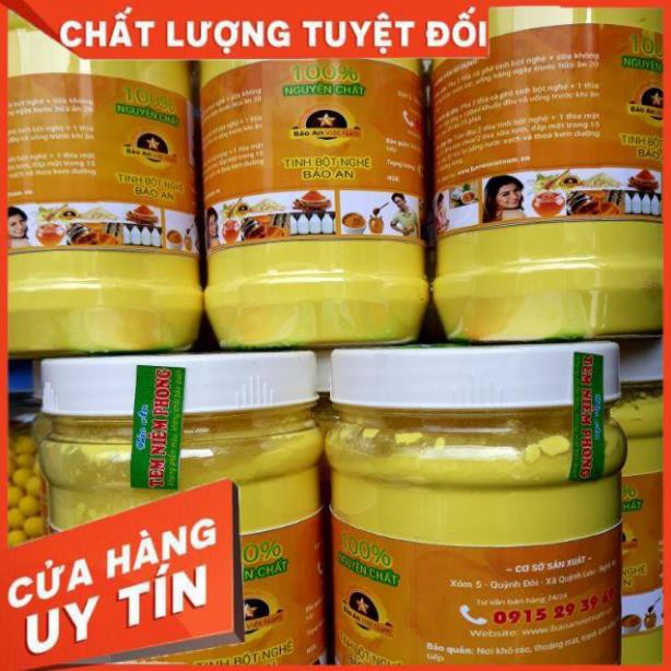 Tinh bột nghệ nếp đỏ chính hãng Bảo An 100g 200g 500g