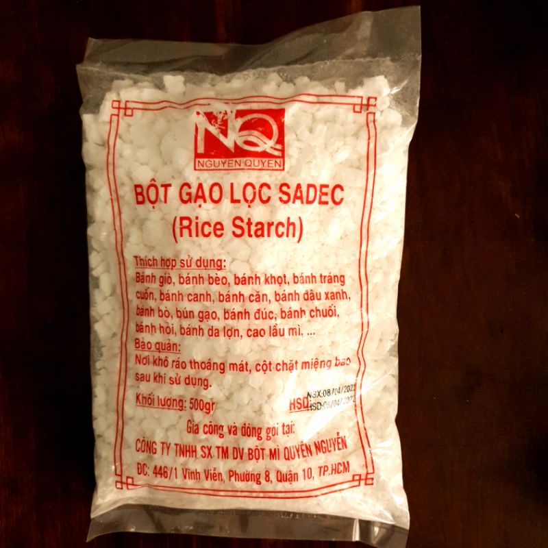 Bột gạo lọc, bột nếp lọc sadec 500gr