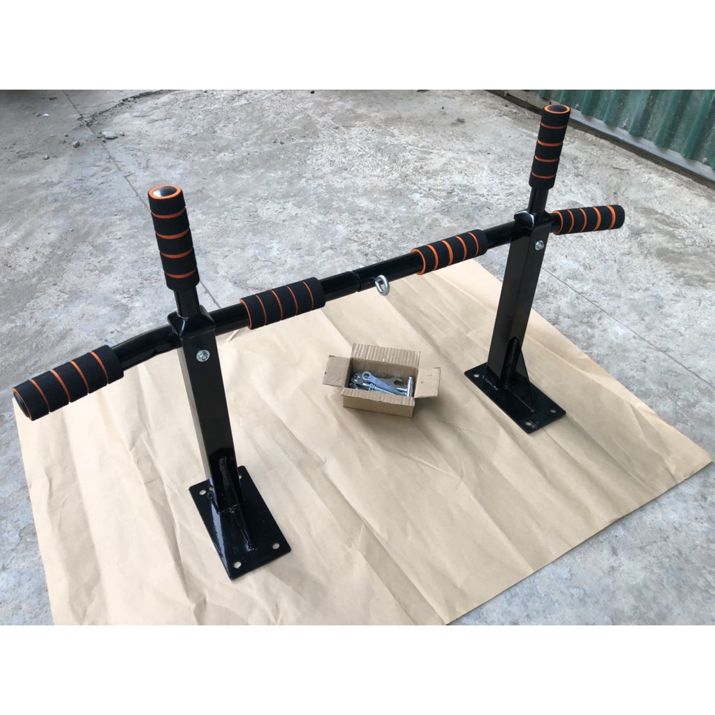 Xà đơn P90X Mẫu mới nhất có 6 Mút tay cầmWall Pull Up Bar P90X -Có Ảnh Thật