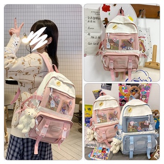 Balo nữ đi học thời trang ulzzang hàn quốc, cặp đẹp dễ thương, balo đi học, balo học sinh hàn quốc vokikosocity - hàng n