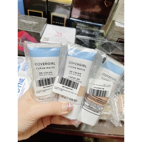 Kem nền,BB Cream COVERGIRL Clean Matte dành cho dầu,Hàng chính hãng nhập khẩu Mỹ USA