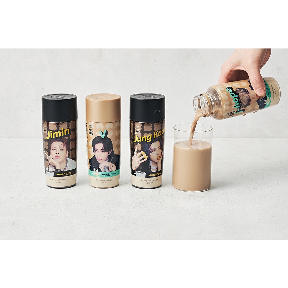 Cà phê Hot Brew, Cold Brew BTS Hy Healthy & Beauty 270ml