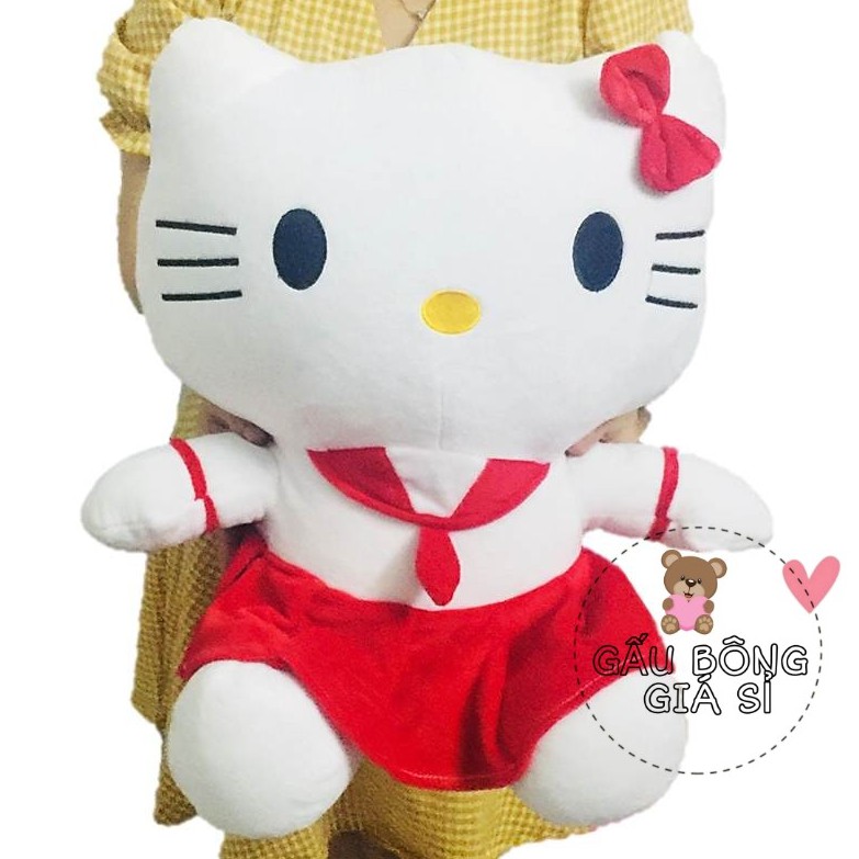 GỐI ÔM HÌNH MÈO KITTY NHỒI BÔNG MẪU MỚI