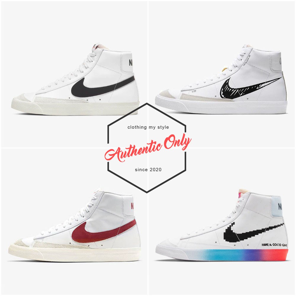 Giày Nike Blazer Mid '77 Vintage - BQ6806-100, CW7580-101, BQ6806-102, DC3280-101