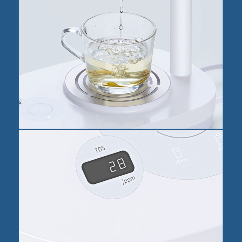 Máy nước nóng thông minh Xiaomi TDS Hot Water Dispenser đun sôi pha trà sữa đa năng cho gia đình lọc an toàn công nghệ