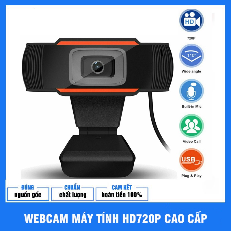 Webcam Máy Tính FHD 1080P 720p 480PCamera Có Mic - Học Online ZOOM, Trực Tuyến, Gọi Video, Hình ảnh sắc nét