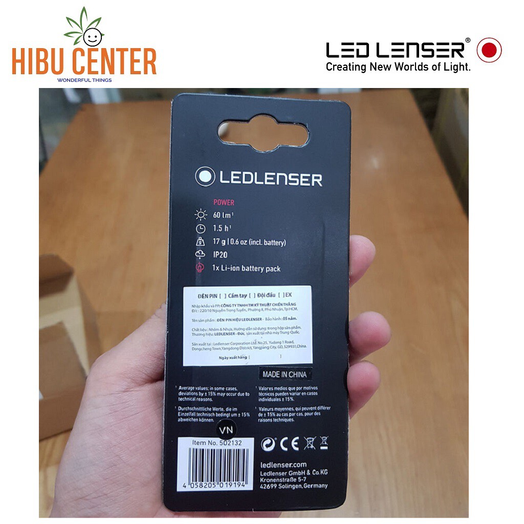 Đèn Pin LEDLENSER K4R – 60 Lumens