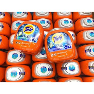 VIÊN GIẶT Tide Oxi 4 in 1 hộp 104v - Mỹ 100% mẫu mới Thùng 104 Viên
