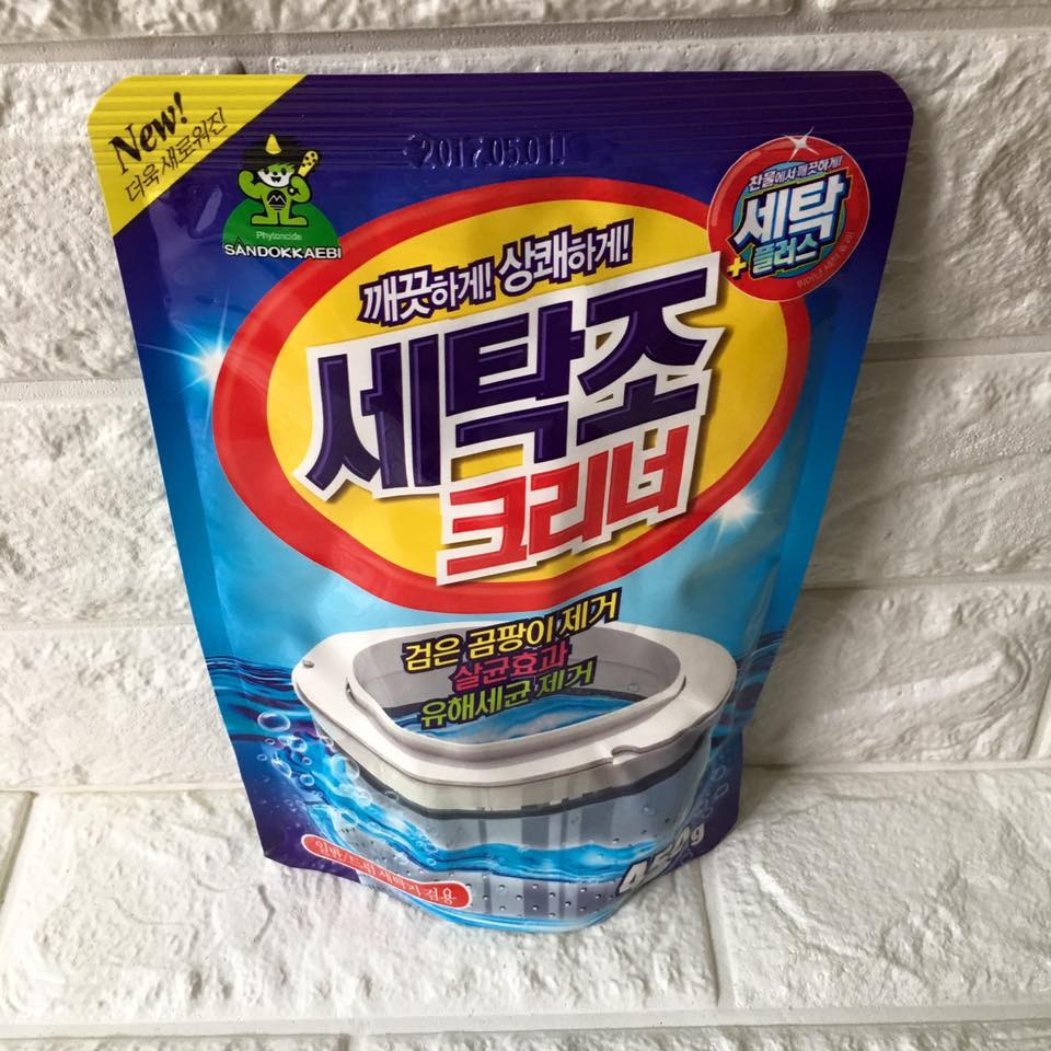 BỘT TẨY LỒNG MÁY GIẶT HÀN QUỐC