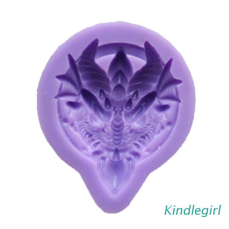 Khuôn Silicone Làm Bánh/Sô Cô La Hình Đầu Rồng/Động Vật