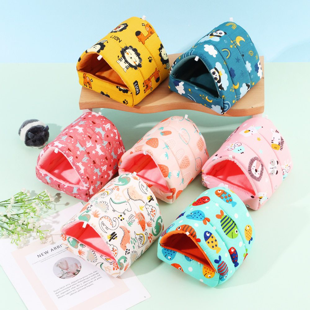 Giường ngủ mềm mại ấm áp nhiều màu sắc dành cho thú cưng nhỏ