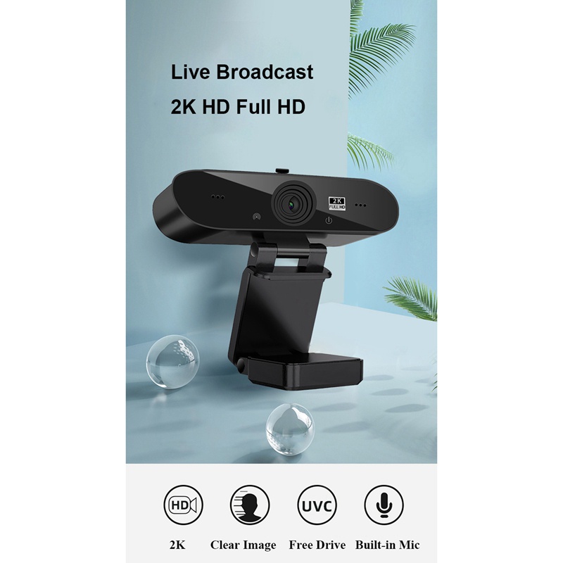 Webcam 2k Hd Có Micro Cho Máy Tính | BigBuy360 - bigbuy360.vn