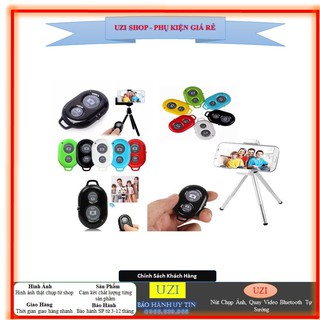 [Remote Shutter] Nút Bấm Chụp Ảnh, Quay Video Bluetooth Tự Sướng Từ Xa