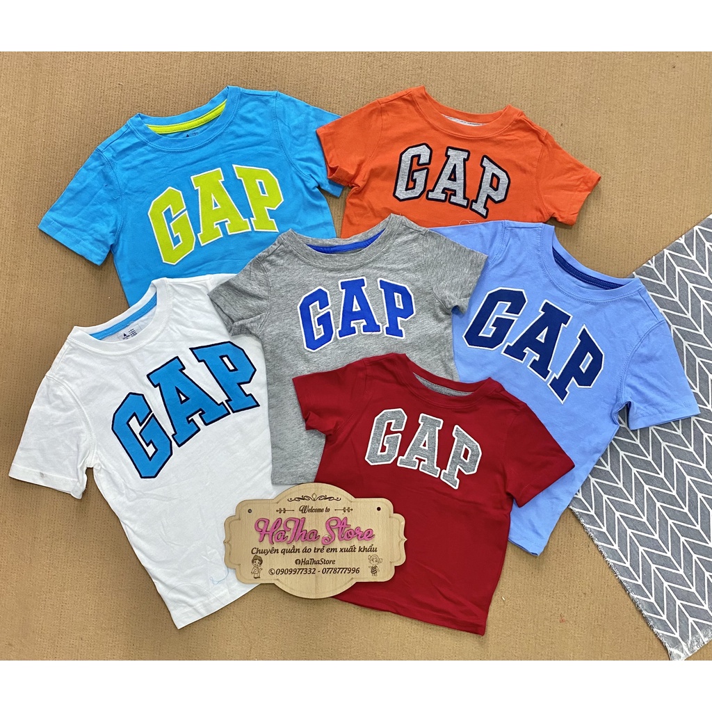T-Shirt / Áo thun tay ngắn chữ Gap cho bé trai