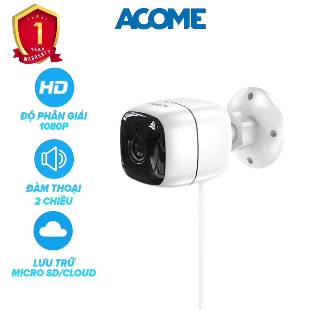 Camera IP Wifi Thông Minh Ngoài Trời ACOME APC04