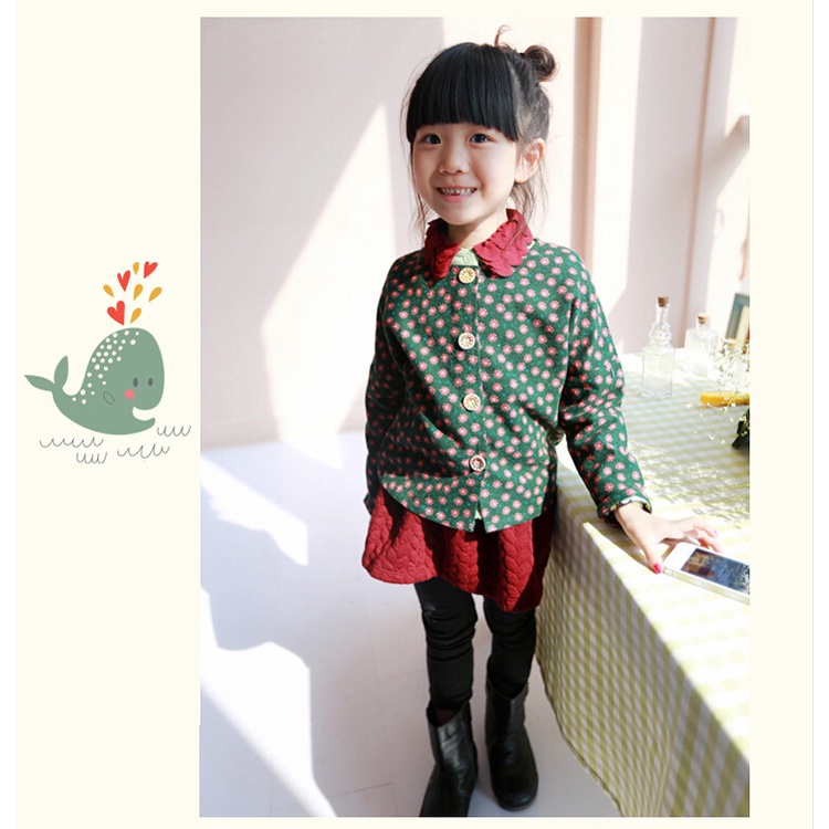 Quần legging kèm chân váy dày thời trang cho bé gái