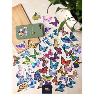 Hình dán Bươm bướm huyền bí (chống thấm nước)