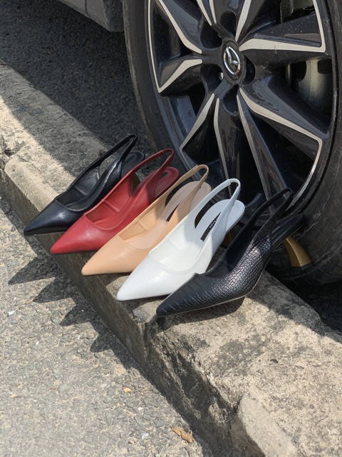 Slingback Gót Nhập COLEE 6P💋