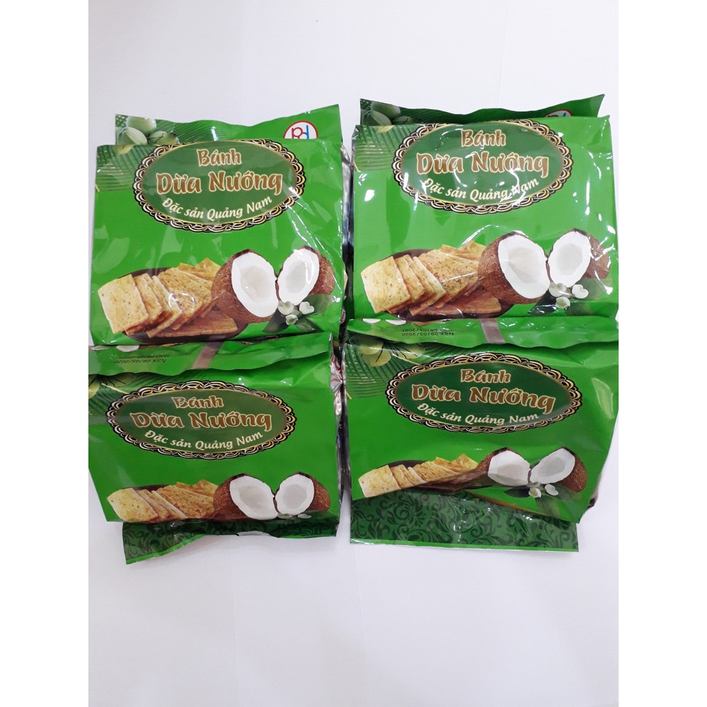 BÁNH DỪA NƯỚNG thơm ngon giòn hàng loại 1 - đặc sản QUẢNG NAM date mới