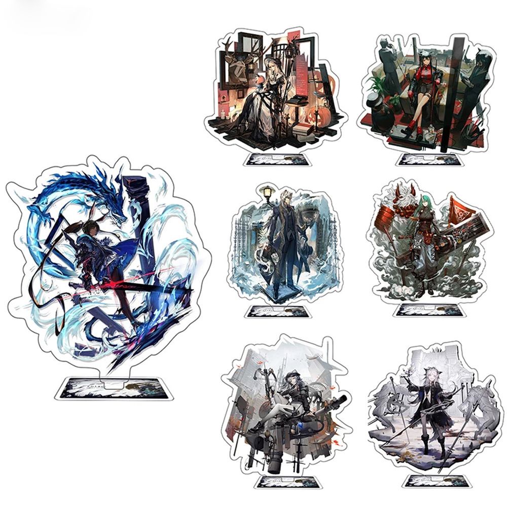 Mô hình nhân vật standee game ARKNIGHTS mica in hình anime chibi trang trí trưng bày