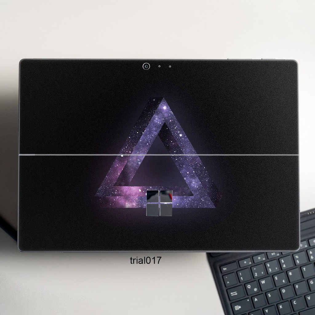Skin dán hình Đa giác x03 cho Surface 3 2015; Go, Go 2, Go 3; Pro 2 3 4 5 6 7 8 9 X