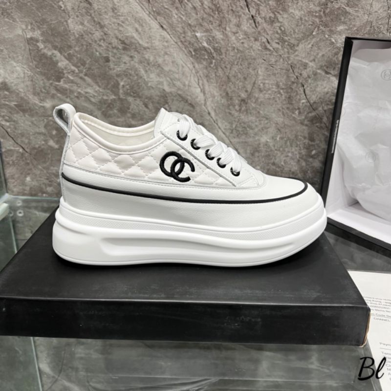 loH Giày Thể Thao 7p Cn Da Thật Trần Chỉ Mềm Êm Fullbox Cao Cấp