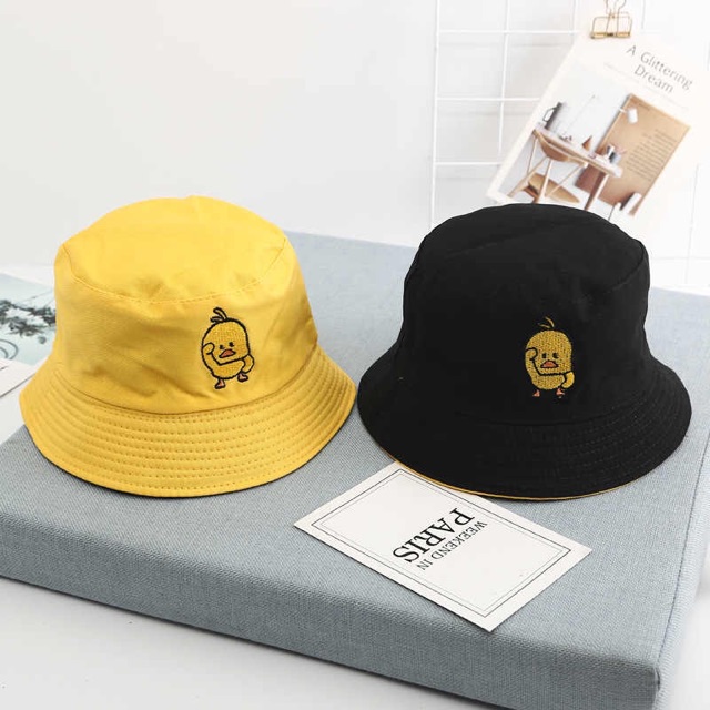 Nón tai bèo hai mặt con vịt chất siêu đẹp nam nữ