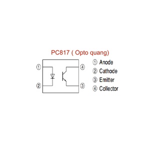TÚI 5 CÁI JC817/PC817 OPTO Quang (opto quang cách ly)