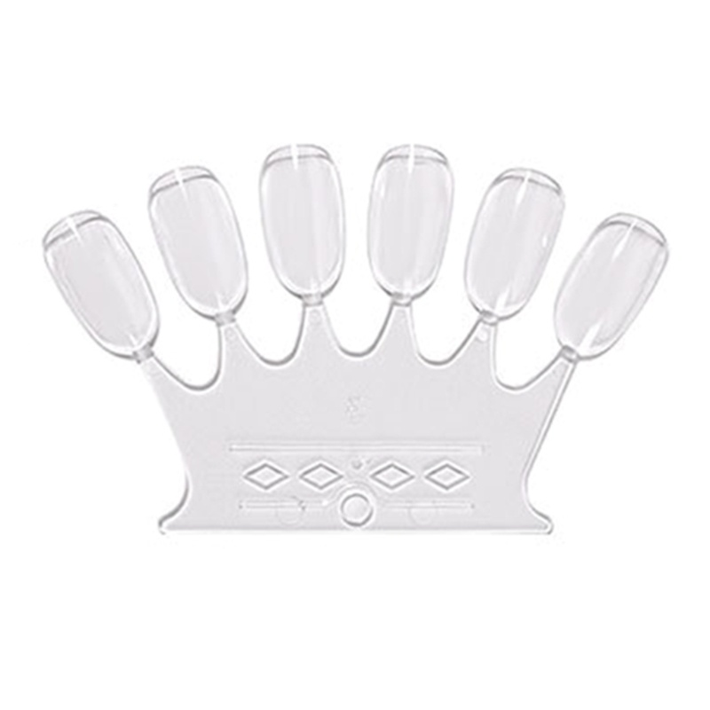 Giá Đỡ Acrylic Hình Quạt Luyện Tập Làm Móng Tiện Dụng