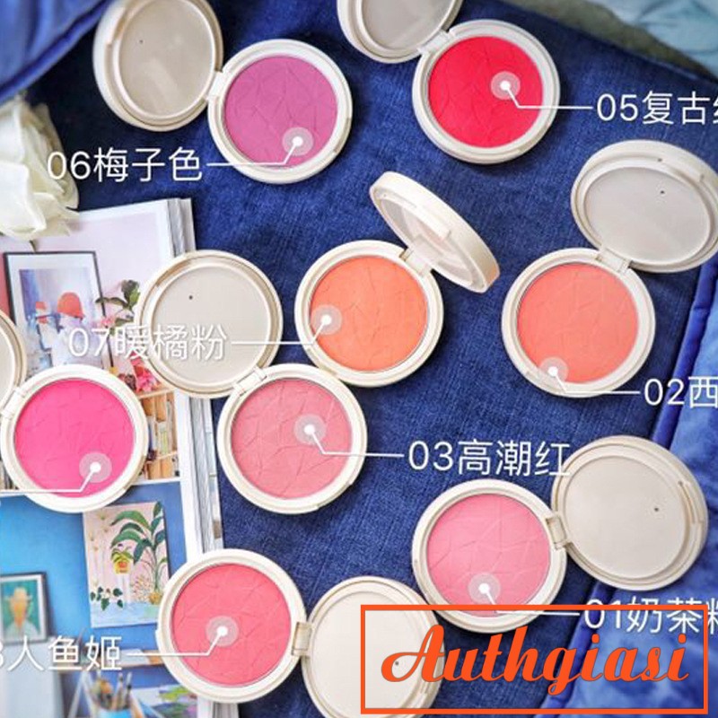 Phấn má Maycheer siêu xinh 8 màu kèm chổi tán mềm mịn với da | BigBuy360 - bigbuy360.vn