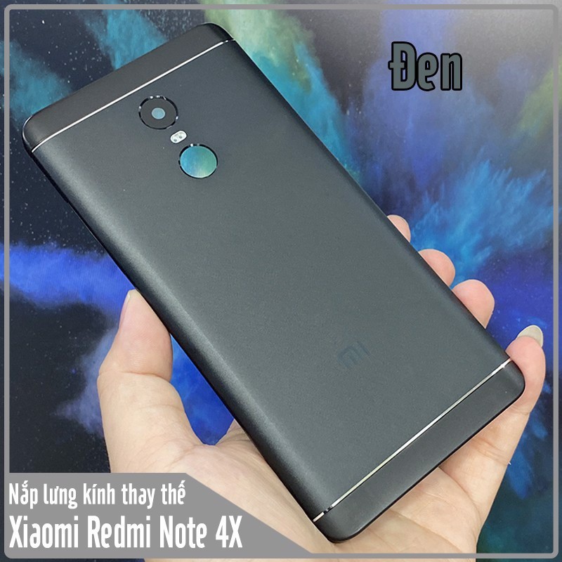 Nắp lưng kính Xiaomi Redmi Note 4x ⚡ HÀNG ZIN CHÍNH HÃNG ⚡ Có quà tặng kèm