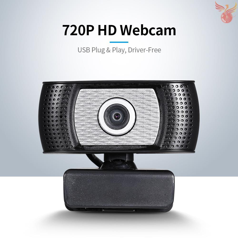 Webcam 720p 30fps Xoay 360 Độ Cho Máy Tính | BigBuy360 - bigbuy360.vn