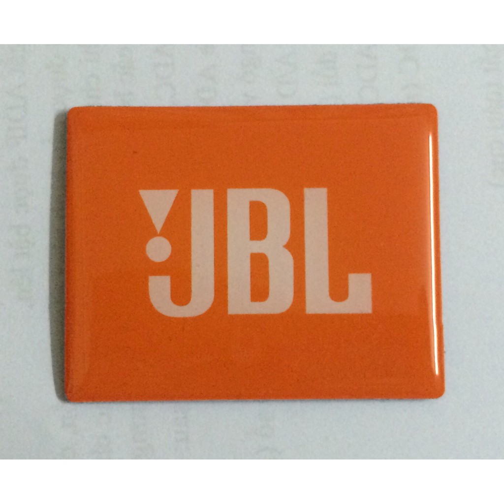Tem JBL nhựa dẻo sẵn dính cao cấp: 2 chiếc