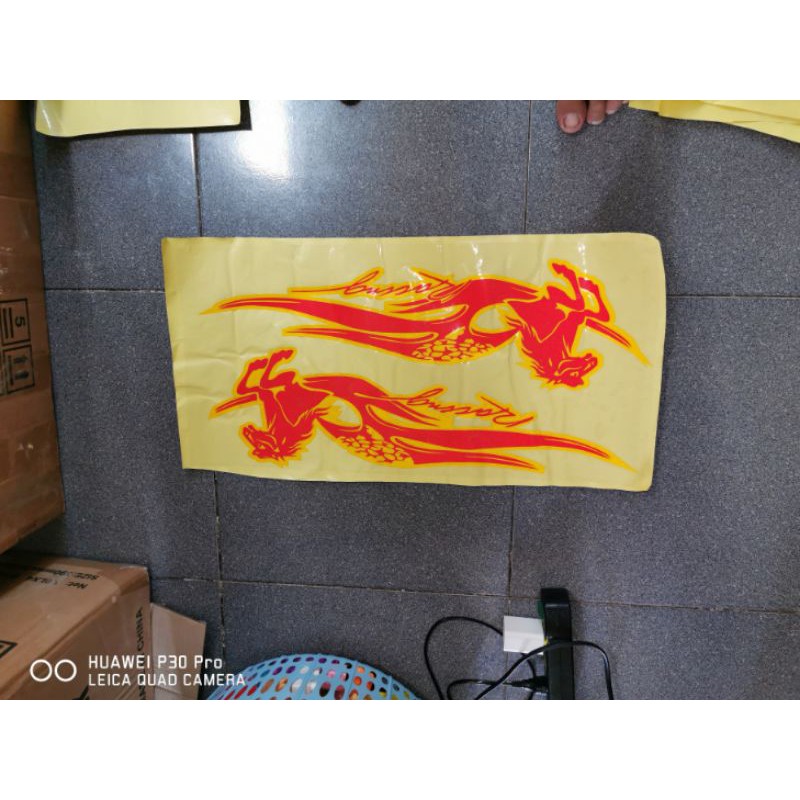 1 Cặp Tem ngựa Cánh phản quang