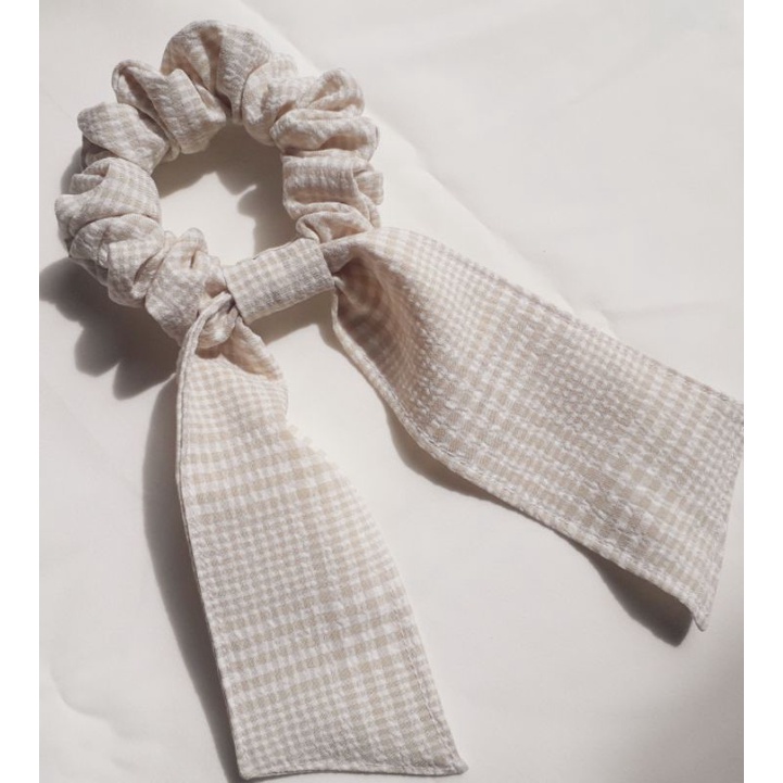 Cột tóc, scrunchies caro Jendyciii