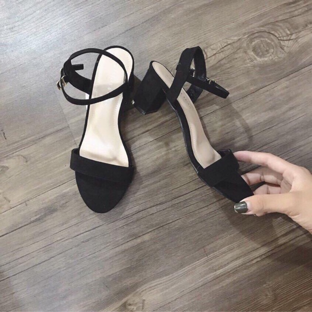 Sandal cnk, zara vnxk hở gót, bít gót cao thấp
