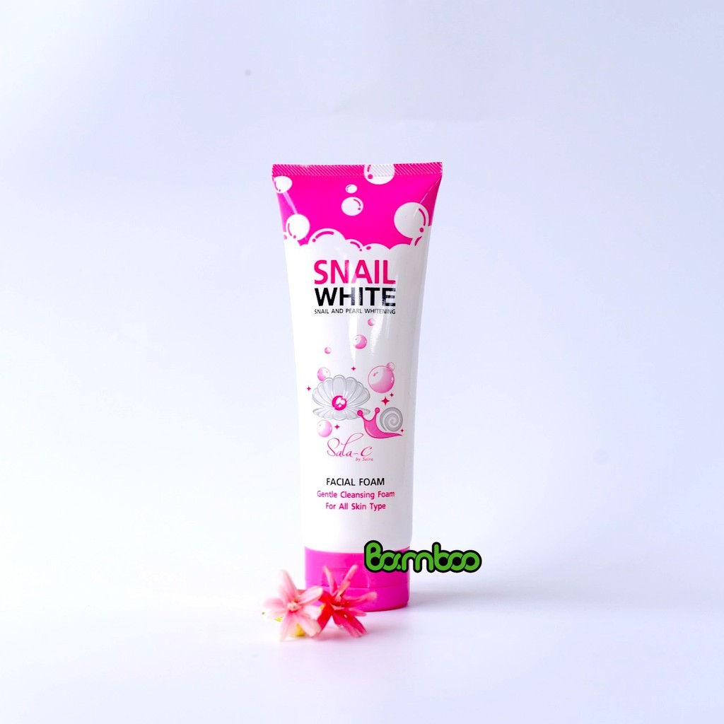 Sữa rửa mặt chiết xuất tinh chất ngọc trai và ốc sên 180ml Thái Lan
