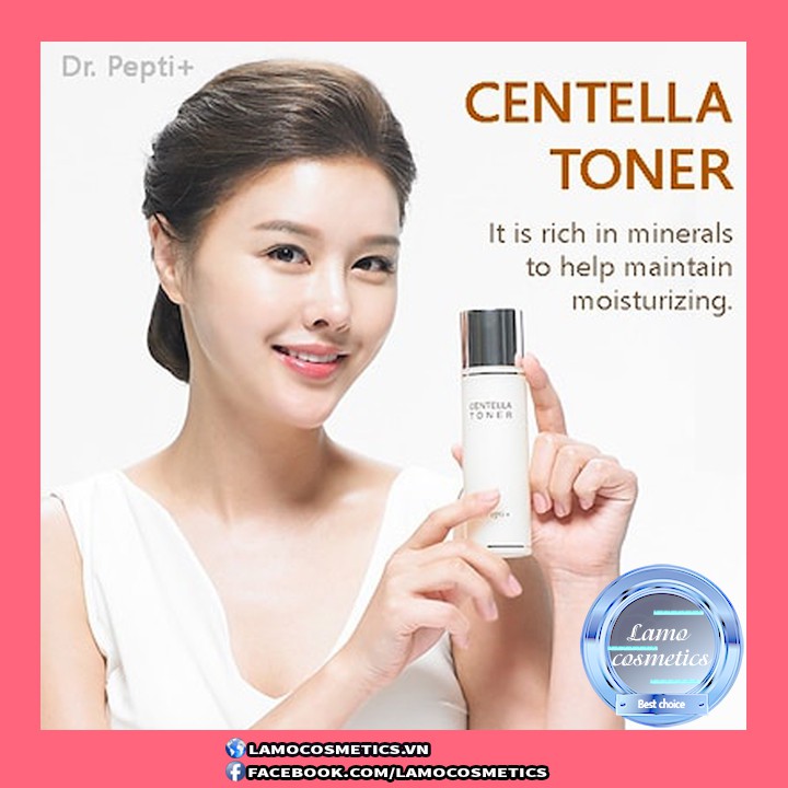 Toner Căng Bóng DR.PEPTI+ Hàn Quốc 180ml