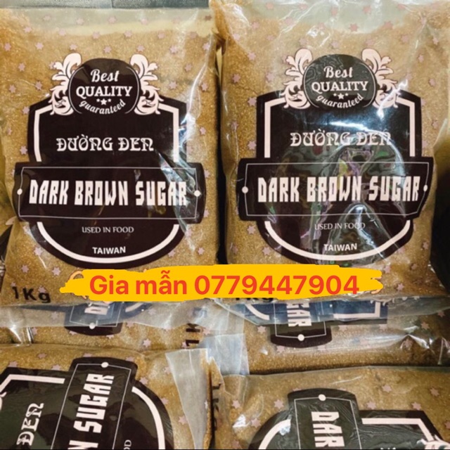 Đường đen túi in 1kg