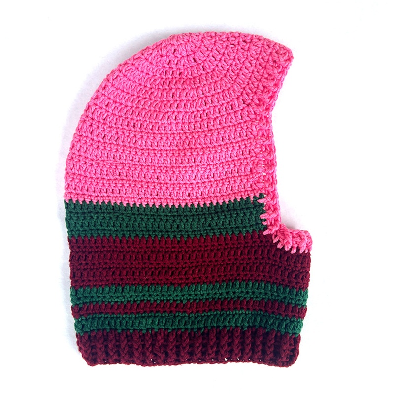 Khăn Trùm Đầu Chống Gió Dệt Kim Dày Dặn Cho Hoạt Động Ngoài Trời